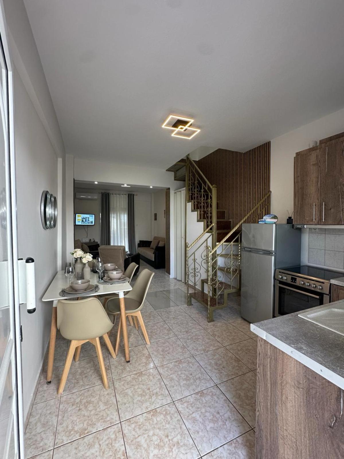 Villa Meli Μaisonette Pefkochori Esterno foto